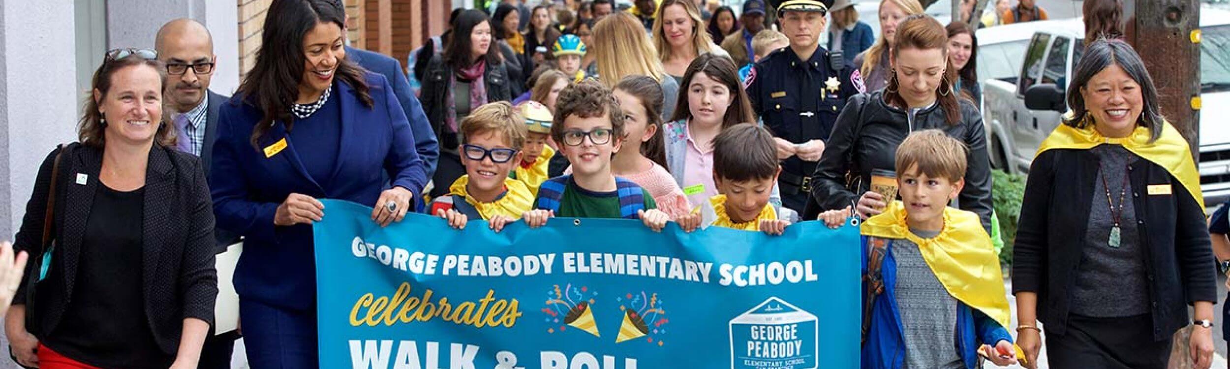Schools Signed Up for the 2019 Walk & Roll to School Day