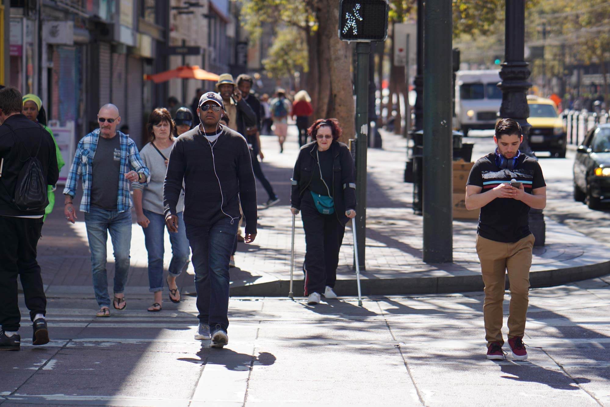 People Walking In The Street