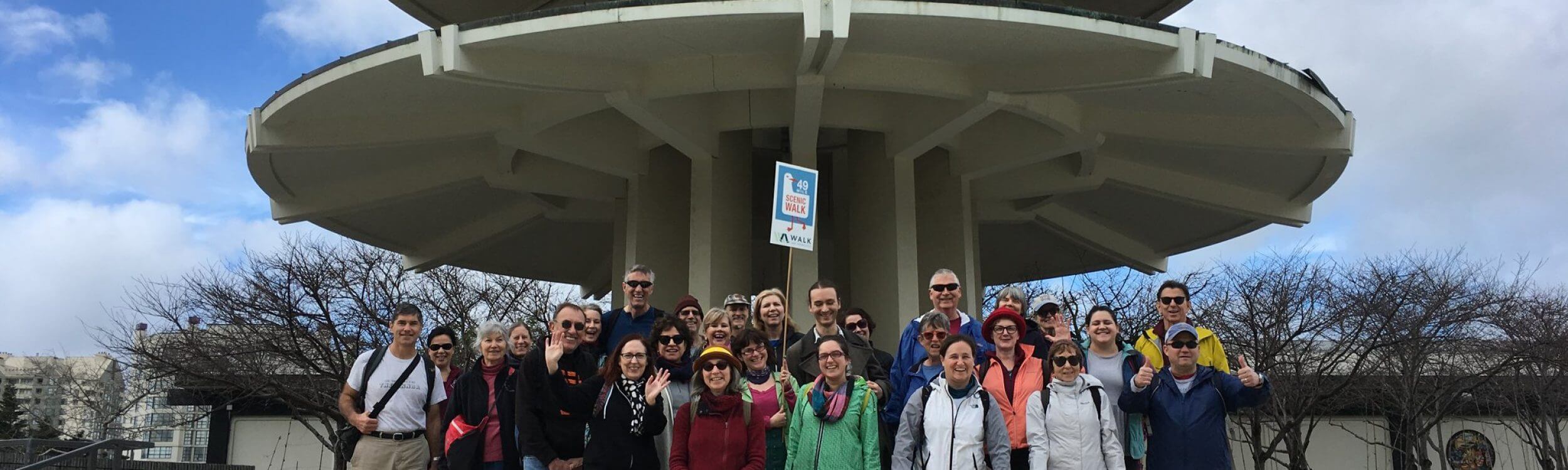 Photo of Walk SF Participants in Japantown San Francisco