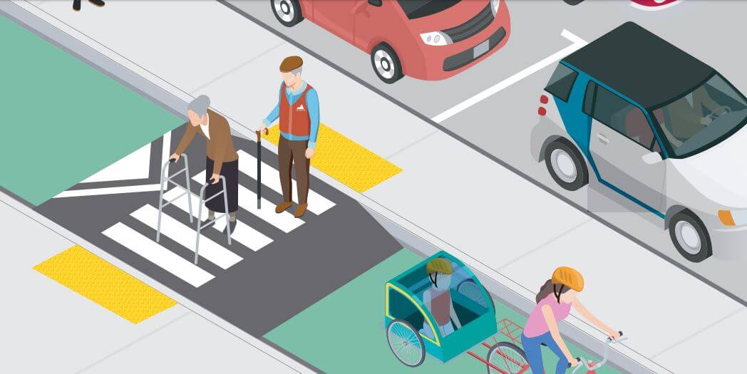 New report on how to design protected bike lanes that keep pedestrians safe...