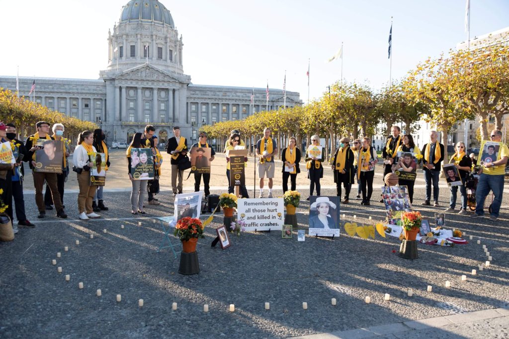 Elizabeth Colomello spoke of the crash that nearly ended her life. Photo by William McLeod