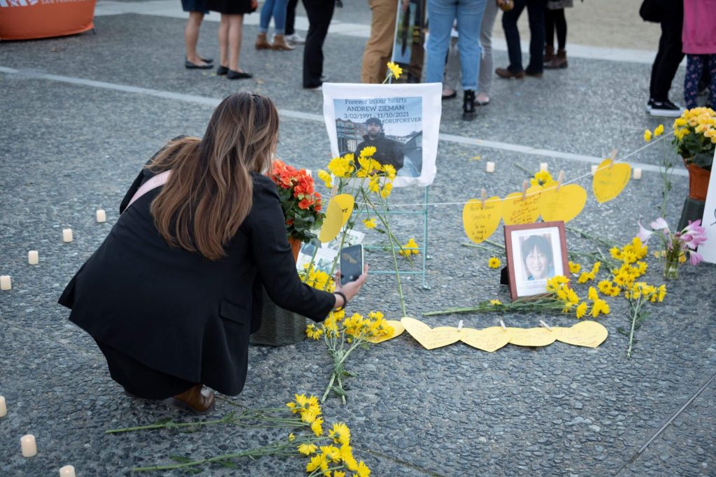 Remembering those lost too soon. Photo by William McLeod