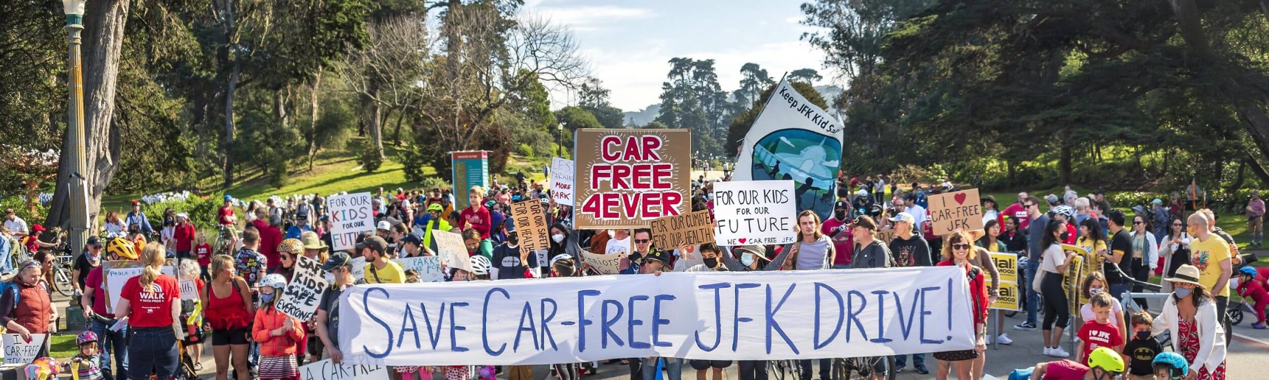 It’s launch time for our campaign to save car-free JFK (again)!
