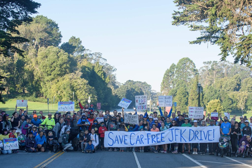 On November 12, a walk / run brought out big numbers of supporters. Photo by Emily Huston.