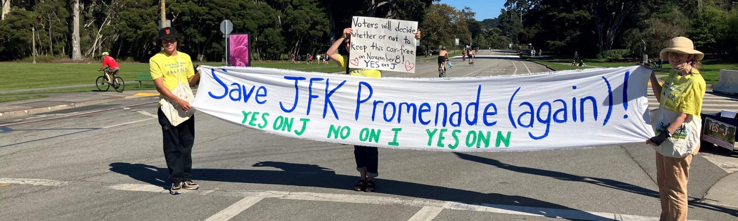 Big & small ways you can help pass Measure J to protect the JFK Promenade