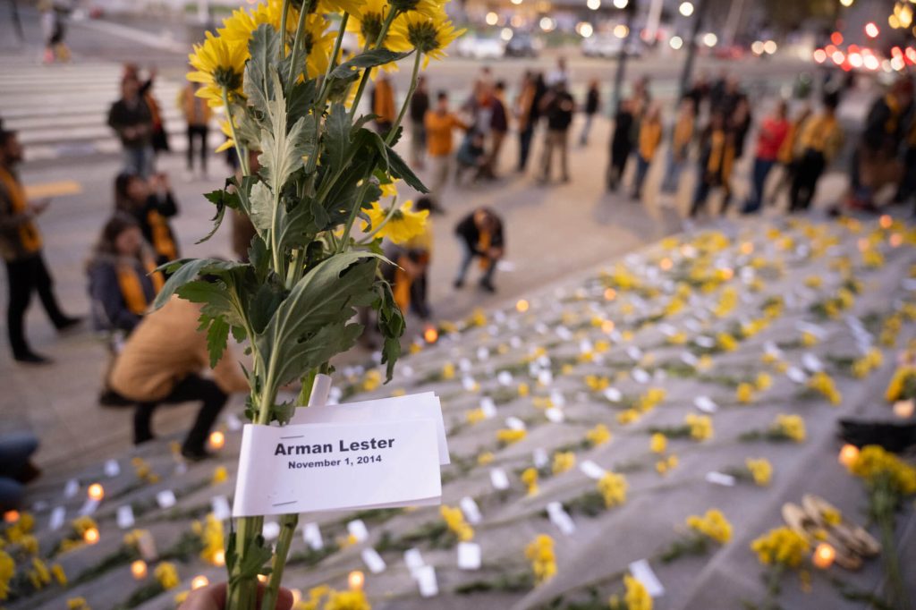 Arman Lester was one of the almost 300 people killed in traffic crashes on San Francisco streets since the beginning of 2014. Photo by William McLeod.