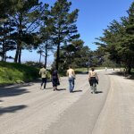 Check out the permanent car-free space in McLaren Park: Shelley Drive