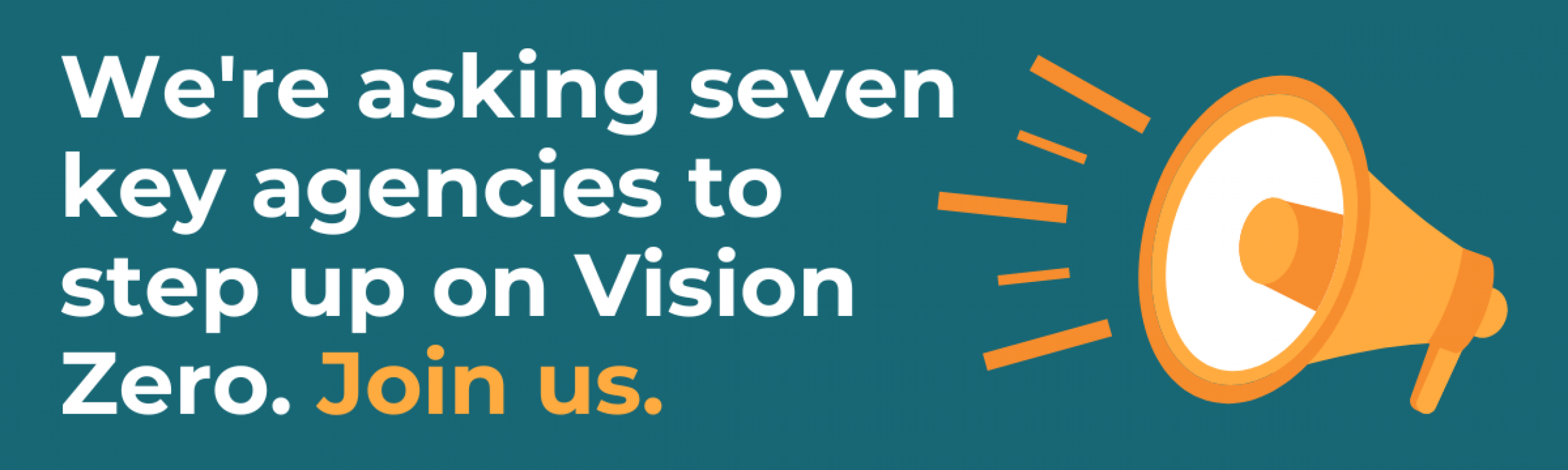 Join us at public meetings to urge seven City agencies to step up on Vision Zero