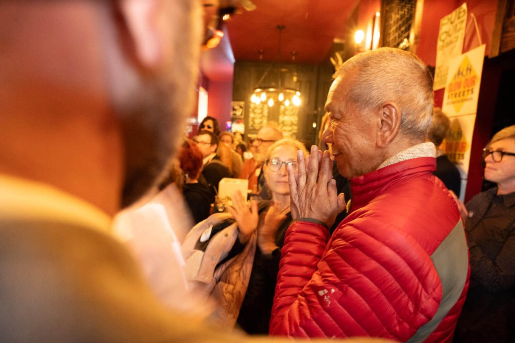 Former District Supervisor Norman Yee, a crash survivor himself, who helped found Families for Safe Streets. Photo by William McLeod.