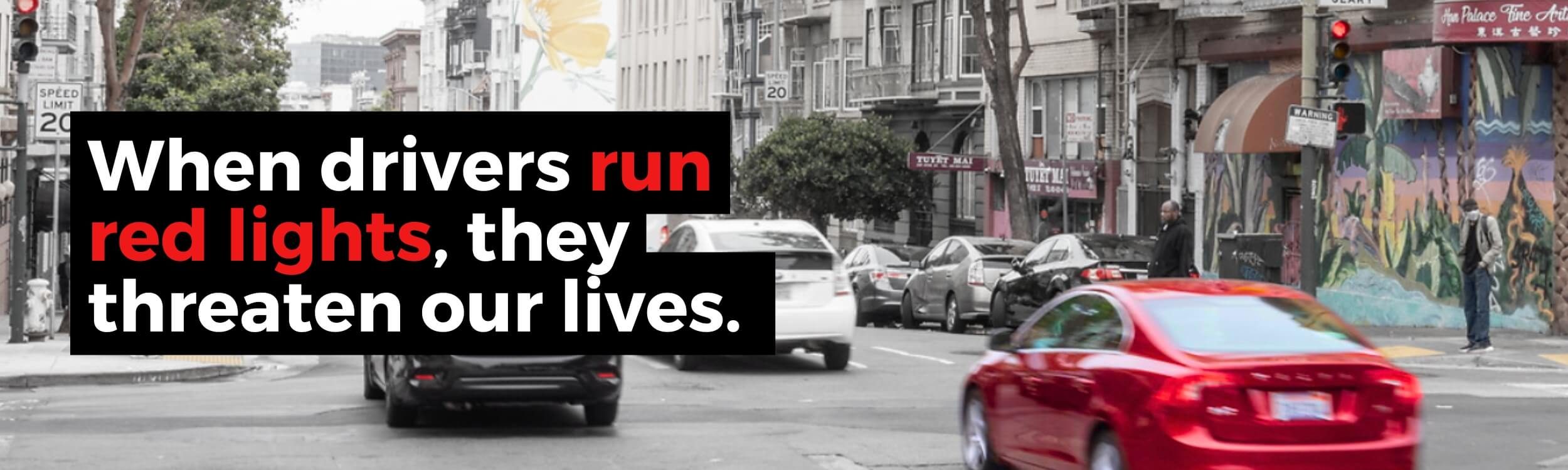 Tell Governor Newsom to sign the red light camera bill, SB 720
