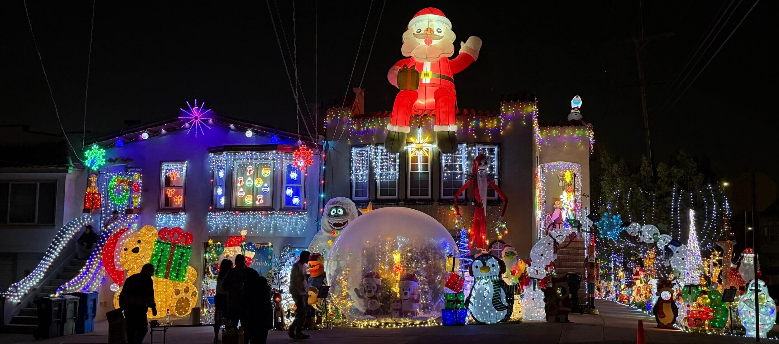 A holiday lights walk in and near the park, plus more worthy walk