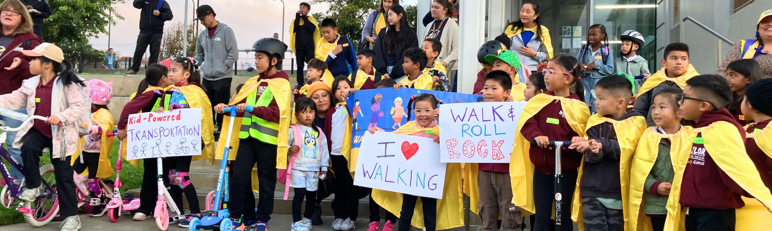 International Walk & Roll to School Day